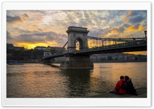Chain Bridge Ultra HD Wallpaper for 4K UHD Widescreen desktop, tablet & smartphone