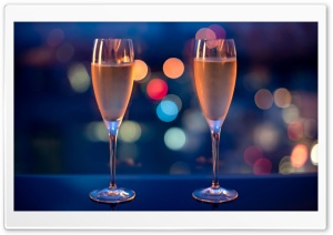 Champagne Glasses Ultra HD Wallpaper for 4K UHD Widescreen desktop, tablet & smartphone