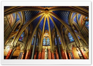 Chapel Interior Ultra HD Wallpaper for 4K UHD Widescreen desktop, tablet & smartphone