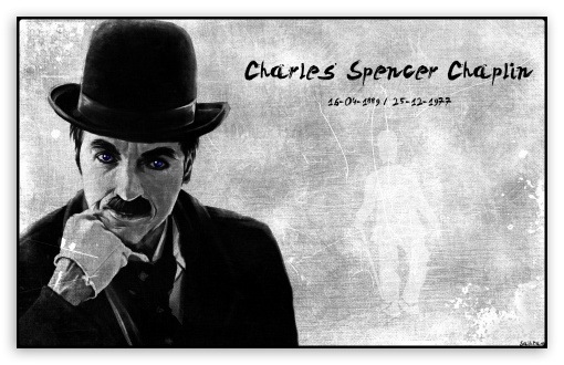 Charlie Chaplin UltraHD Wallpaper for Wide 16:10 Widescreen WHXGA WQXGA WUXGA WXGA ;