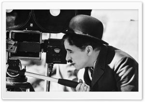 Charlie Chaplin Behind The Camera Ultra HD Wallpaper for 4K UHD Widescreen desktop, tablet & smartphone