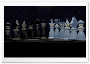 Chess Pieces Ultra HD Wallpaper for 4K UHD Widescreen Desktop, Lockscreen, Screensaver, TV, Tablet, Smartphone