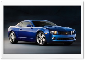 Chevrolet Camaro Blue Ultra HD Wallpaper for 4K UHD Widescreen desktop, tablet & smartphone