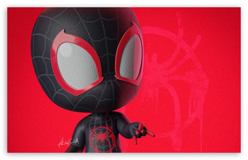 Download Cute Marvel Spiderman Swinging Wallpaper  Wallpaperscom