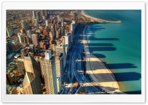 Chicago Beach Ultra HD Wallpaper for 4K UHD Widescreen desktop, tablet & smartphone
