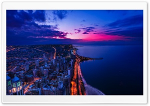 Chicago City Skyscrapers Ultra HD Wallpaper for 4K UHD Widescreen desktop, tablet & smartphone