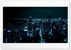 Chicago Night Ultra HD Wallpaper for 4K UHD Widescreen desktop, tablet & smartphone