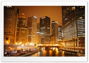 Chicago River Ultra HD Wallpaper for 4K UHD Widescreen desktop, tablet & smartphone