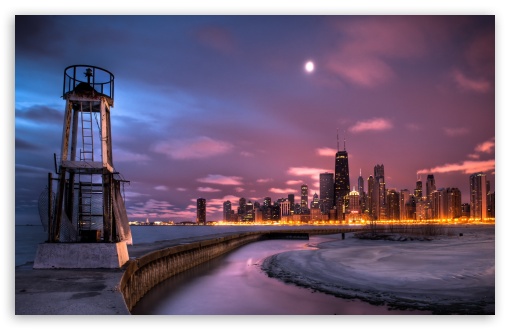 Chicago, USA UltraHD Wallpaper for Wide 16:10 Widescreen WHXGA WQXGA WUXGA WXGA ;
