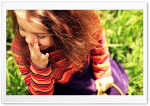 Child Girl Laughing Ultra HD Wallpaper for 4K UHD Widescreen desktop, tablet & smartphone