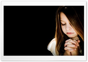 Child Praying Ultra HD Wallpaper for 4K UHD Widescreen desktop, tablet & smartphone