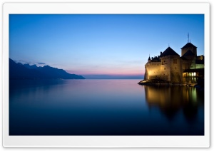 Chillon Castle, Montreux Ultra HD Wallpaper for 4K UHD Widescreen desktop, tablet & smartphone