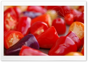 Chinese Five Color Peppers Ultra HD Wallpaper for 4K UHD Widescreen desktop, tablet & smartphone