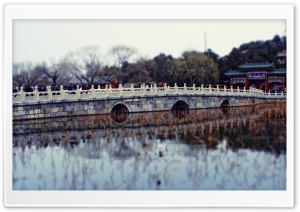 Chinese Stone Bridge Ultra HD Wallpaper for 4K UHD Widescreen desktop, tablet & smartphone