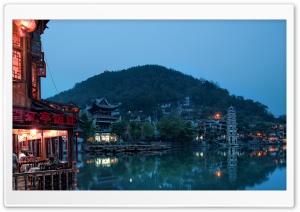 Chinese Town Ultra HD Wallpaper for 4K UHD Widescreen desktop, tablet & smartphone