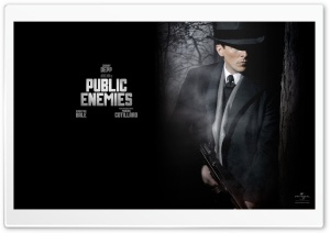 Christian Bale Public Enemies Ultra HD Wallpaper for 4K UHD Widescreen desktop, tablet & smartphone