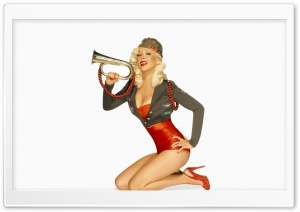 Christina Aguilera Retro Ultra HD Wallpaper for 4K UHD Widescreen desktop, tablet & smartphone