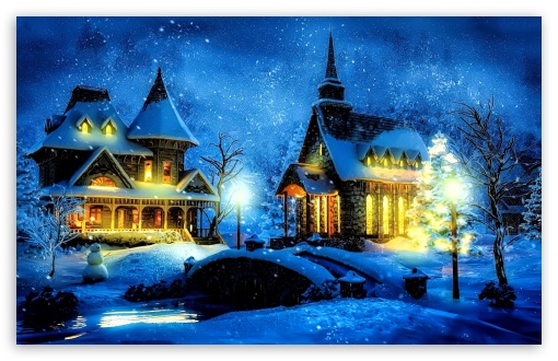 Christmas Ultra HD Desktop Background Wallpaper for : Widescreen ...
