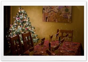 Christmas Dinner Ultra HD Wallpaper for 4K UHD Widescreen desktop, tablet & smartphone