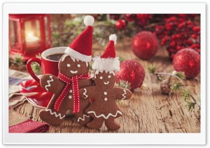 Christmas Gingerbread Ultra HD Wallpaper for 4K UHD Widescreen desktop, tablet & smartphone