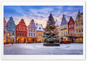 Christmas in Europe Ultra HD Wallpaper for 4K UHD Widescreen desktop, tablet & smartphone