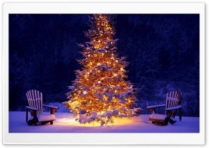 Christmas Outdoor Decorations Ultra HD Wallpaper for 4K UHD Widescreen desktop, tablet & smartphone
