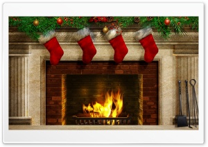 Christmas Present Socks Ultra HD Wallpaper for 4K UHD Widescreen desktop, tablet & smartphone