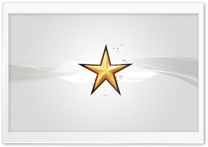 Christmas Star Silver Ultra HD Wallpaper for 4K UHD Widescreen desktop, tablet & smartphone