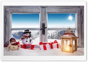 Christmas Town Ultra HD Wallpaper for 4K UHD Widescreen desktop, tablet & smartphone