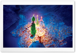 Christmas Town Ultra HD Wallpaper for 4K UHD Widescreen desktop, tablet & smartphone