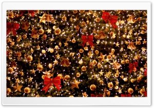Christmas Tree Background Ultra HD Wallpaper for 4K UHD Widescreen desktop, tablet & smartphone