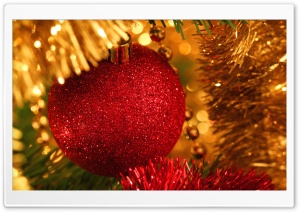 Christmas Tree Close Up Ultra HD Wallpaper for 4K UHD Widescreen desktop, tablet & smartphone