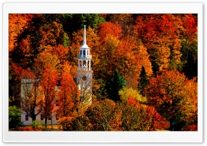 Church, Strafford, Vermont Ultra HD Wallpaper for 4K UHD Widescreen desktop, tablet & smartphone