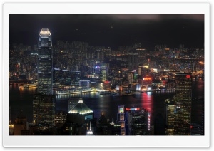 City At Night Ultra HD Wallpaper for 4K UHD Widescreen desktop, tablet & smartphone