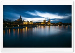 City at the River Ultra HD Wallpaper for 4K UHD Widescreen desktop, tablet & smartphone