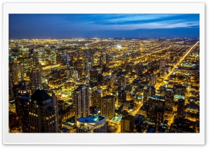 City Lights, Evening Ultra HD Wallpaper for 4K UHD Widescreen desktop, tablet & smartphone