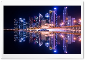 City, Night Ultra HD Wallpaper for 4K UHD Widescreen desktop, tablet & smartphone