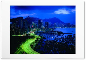 City Night Background Ultra HD Wallpaper for 4K UHD Widescreen desktop, tablet & smartphone