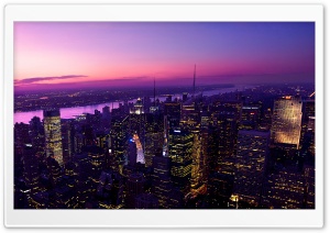 City Sunset Ultra HD Wallpaper for 4K UHD Widescreen desktop, tablet & smartphone