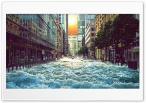 City underwater Ultra HD Wallpaper for 4K UHD Widescreen desktop, tablet & smartphone