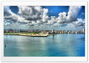 City Waterfront Ultra HD Wallpaper for 4K UHD Widescreen desktop, tablet & smartphone