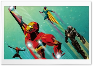 Civil War Artwork Iron Man Ultra HD Wallpaper for 4K UHD Widescreen desktop, tablet & smartphone
