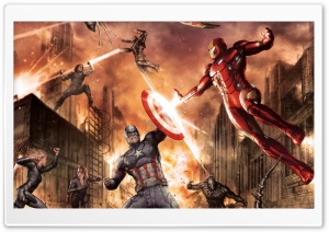 Civil War Battle Concept Ultra HD Wallpaper for 4K UHD Widescreen desktop, tablet & smartphone