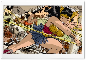 Classic Wonder Woman Ultra HD Wallpaper for 4K UHD Widescreen desktop, tablet & smartphone