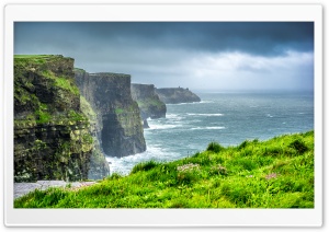 Cliffs of Moher, Ireland Ultra HD Wallpaper for 4K UHD Widescreen desktop, tablet & smartphone