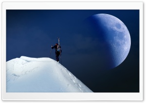 Climbing the Highest Mountain Ultra HD Wallpaper for 4K UHD Widescreen desktop, tablet & smartphone