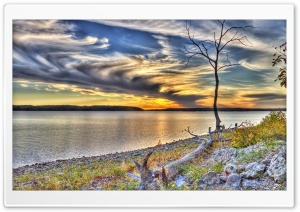 Clinton Lake, Lawrence, Kansas Ultra HD Wallpaper for 4K UHD Widescreen desktop, tablet & smartphone