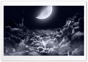 Close to the Moon Ultra HD Wallpaper for 4K UHD Widescreen desktop, tablet & smartphone