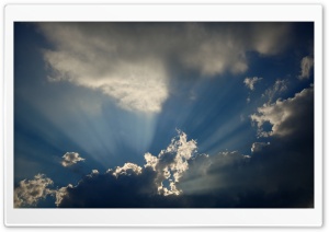 Cloud And Sunbeam Ultra HD Wallpaper for 4K UHD Widescreen desktop, tablet & smartphone