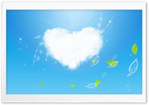 Cloud Heart Ultra HD Wallpaper for 4K UHD Widescreen desktop, tablet & smartphone